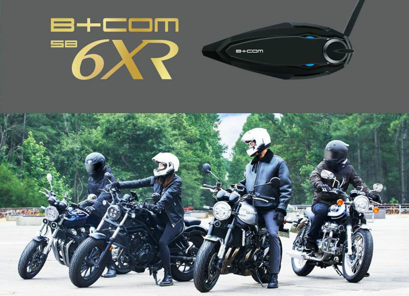バイク用Bluetoothインカム「B+COM SB6XR / ONE」SHOEI用